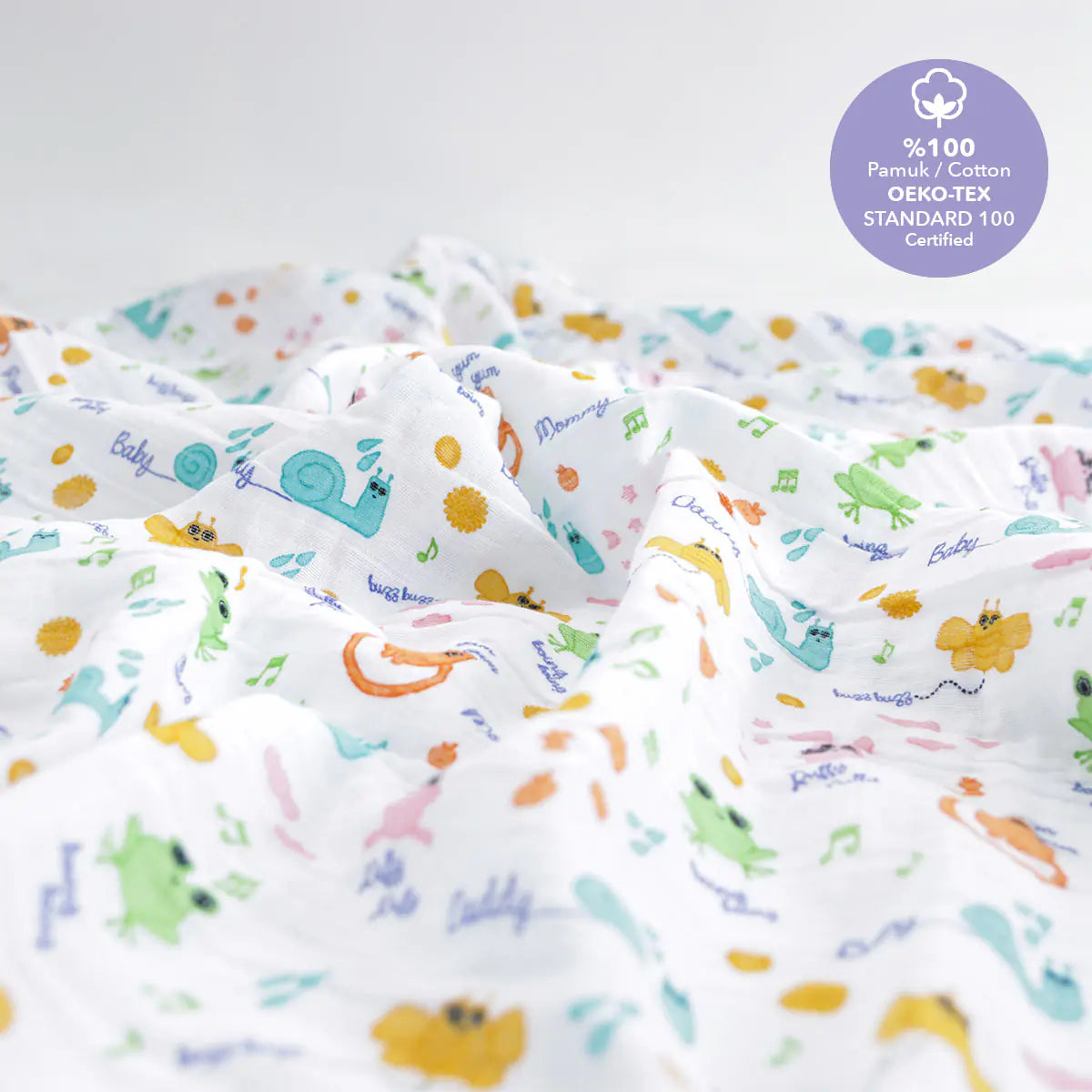 Milk&Moo Friends - Muslin Wrap Set of 2