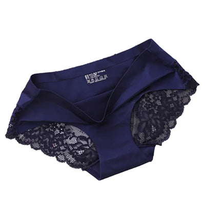 Elegant Ice Silk Lace Thong