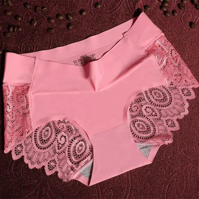 Elegant Ice Silk Lace Thong