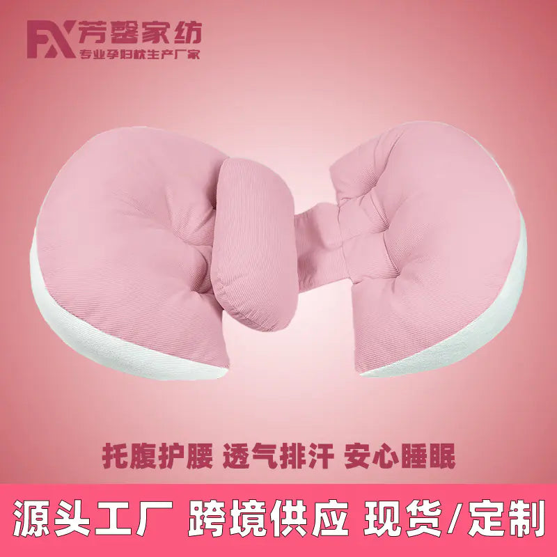 U-Shaped Maternity Pillow for Comfort and Support