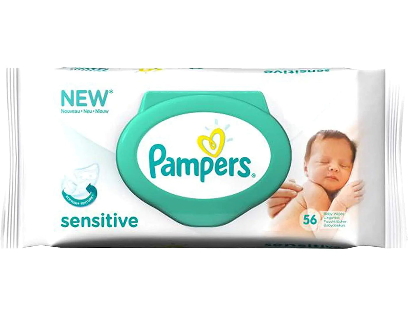 Pampers - Sensitive - Baby Wipes - 56 Wipes
