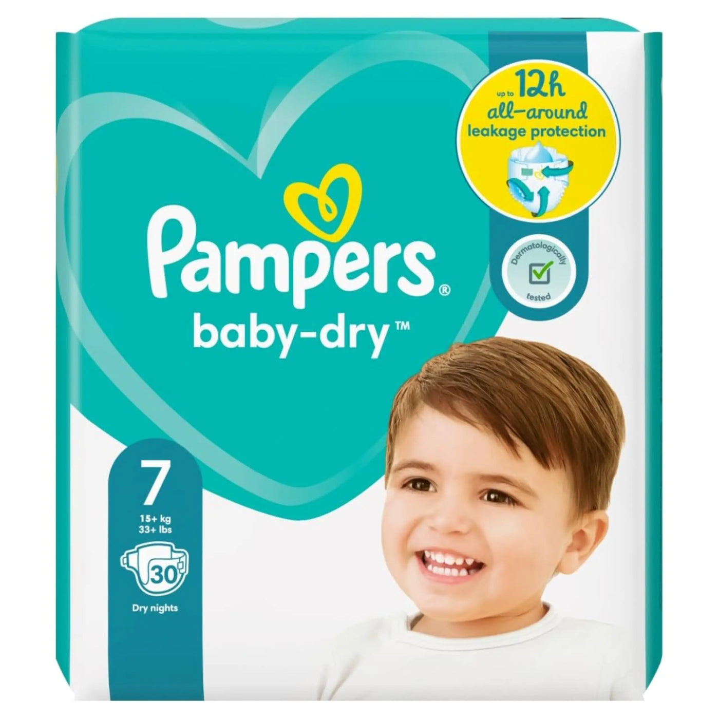 Pampers Baby-Dry Size 7 Pack of 30